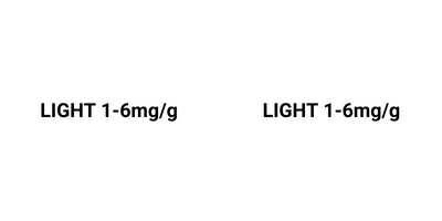 Licht - 1-6mg/g