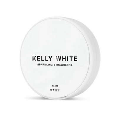 Kelly White Sparkling Strawberry Nicotine Zakjes