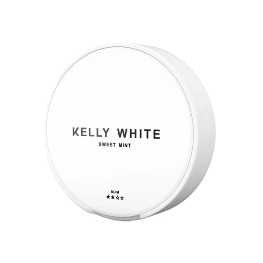 Kelly White Sweet Mint Nicotine Pouches