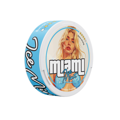 Miami IceMint Extra Sterke Nicotine Zakjes