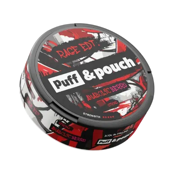 Puff & Pouch Anabolic Berry Nicotine Pouches