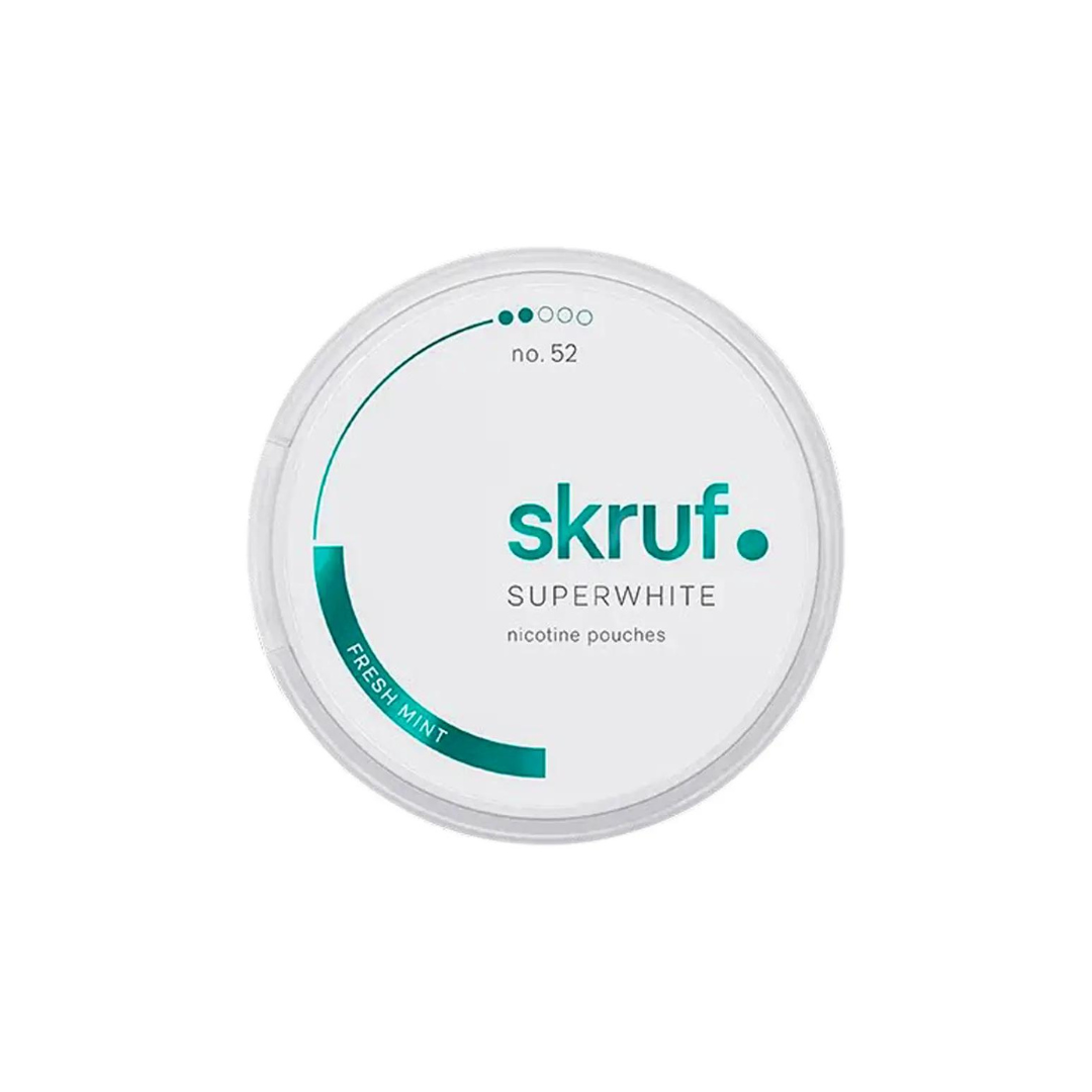 Skruf Menta Fresca nº 52 Sobres de Nicotina