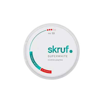 Skruf Fresh Mint No.53 Nicotine Pouches