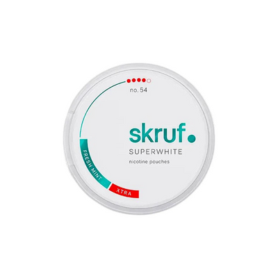 Skruf Fresh Mint No.54 Nicotine Pouches