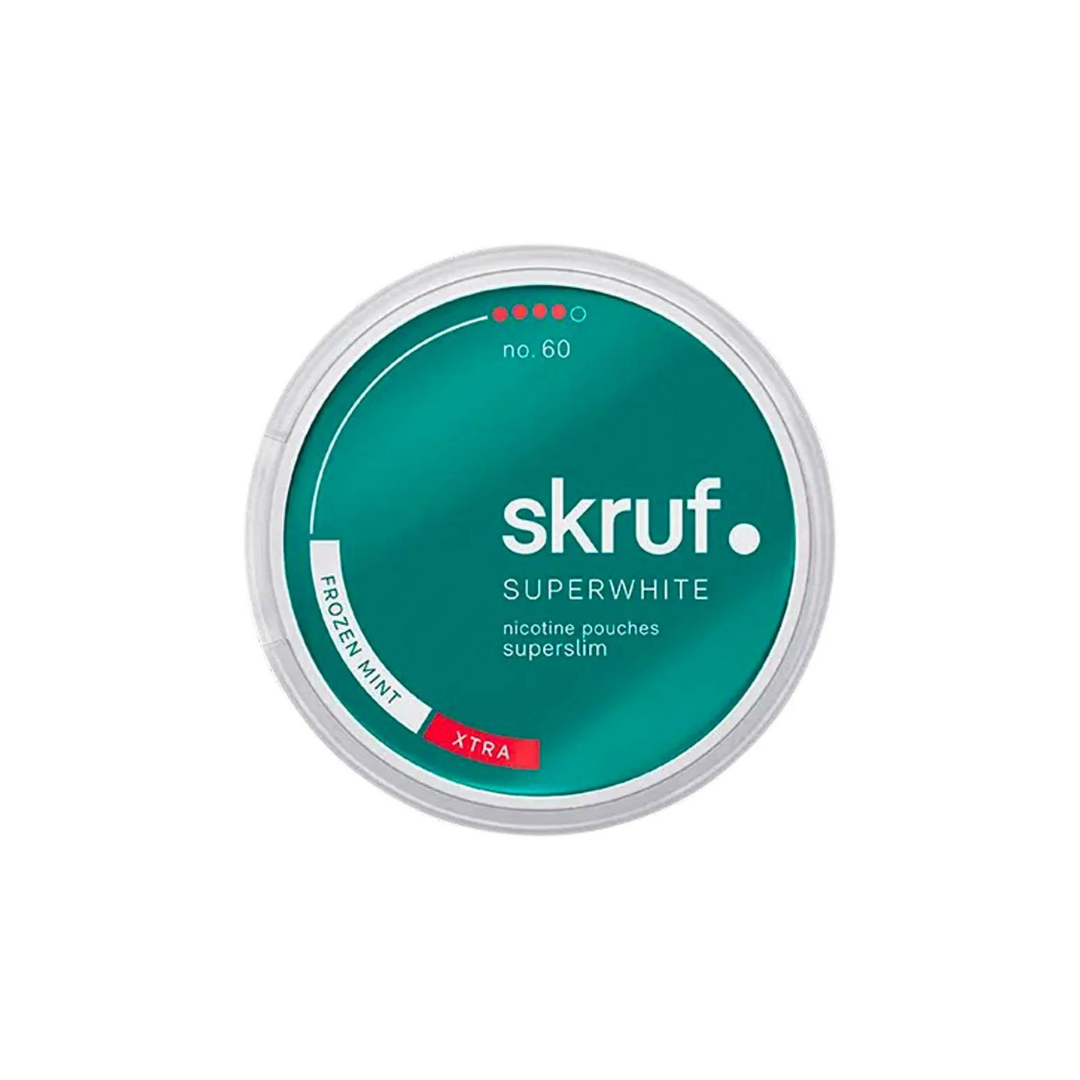 Skruf Bevroren Munt Nr.60 Nicotine Zakjes