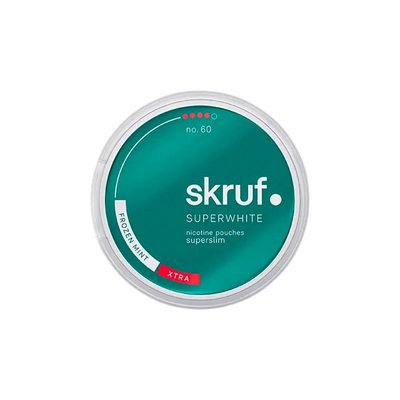 Skruf Frozen Mint No.60 Nicotine Pouches