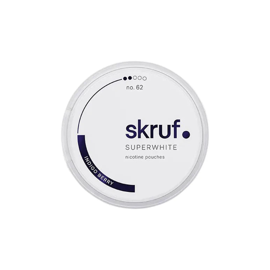 Skruf Indigo Berry No.62 Nicotine Zakjes