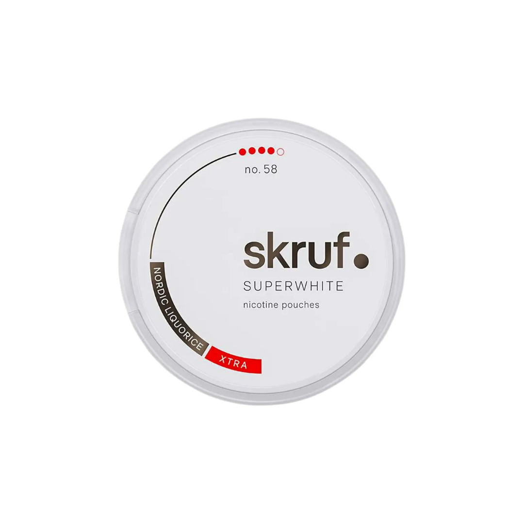 Skruf Nordic Liquorice No.58 Nicotine Pouches