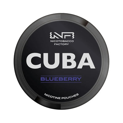 Nicotine Pouches CUBA Black Blueberry