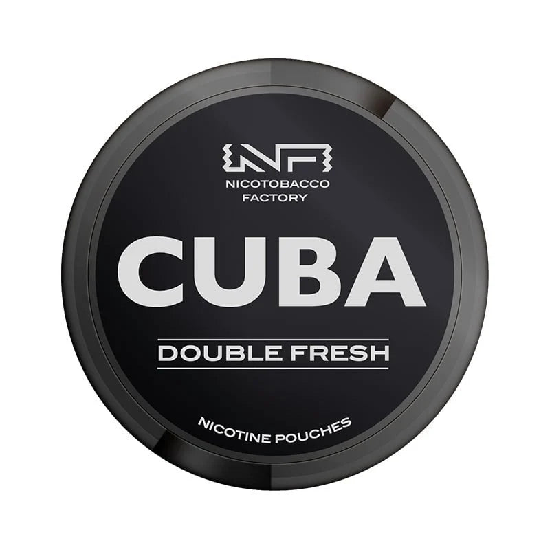 Nicotine Pouches CUBA Black Double Fresh