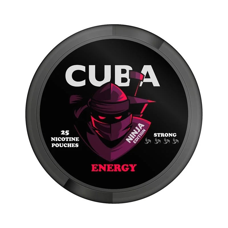 CUBA Ninja Energy Nicotine Pouches