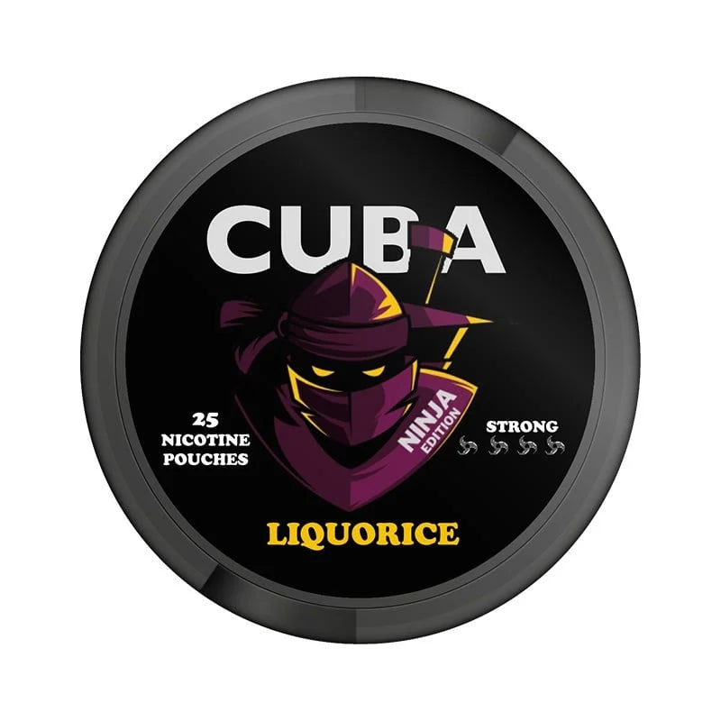 CUBA Ninja Liqourice Nikotin-Beutel