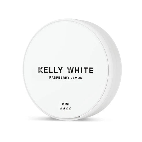 Kelly White Raspberry Lemon Nicotine Pouches