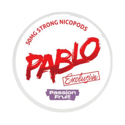 PABLO Passievrucht Nicotine Zakjes