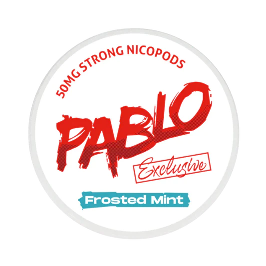 PABLO Frosted Mint Nicotine Zakjes