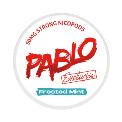 PABLO Frosted Mint Nicotine Zakjes