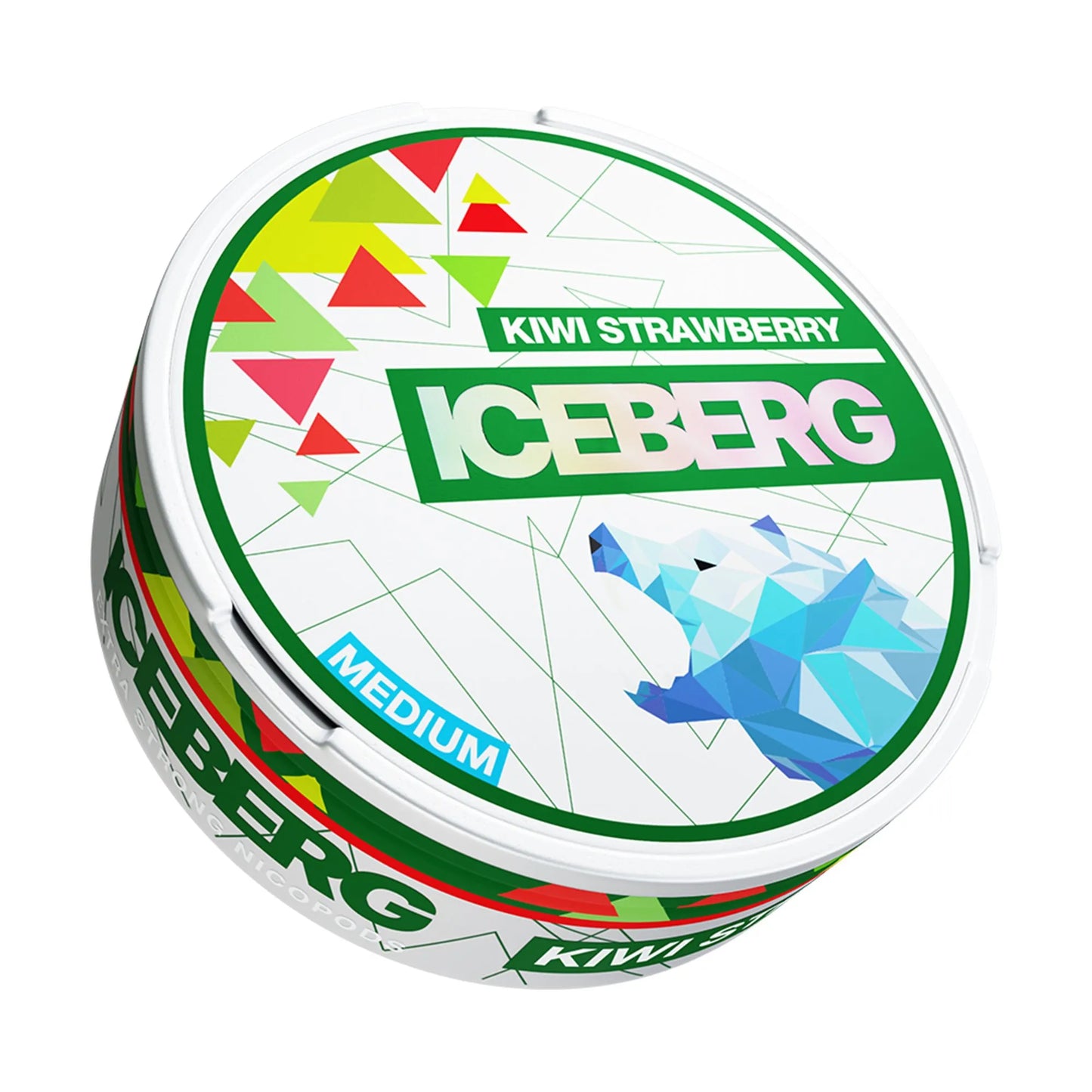 Nicotinezakjes ICEBERG Kiwi Aardbei Light