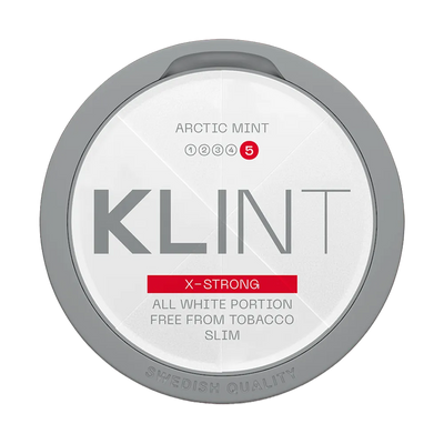 klint-arctic-mint-x-strong-20mg-nicotine-pouches-online-snusljus