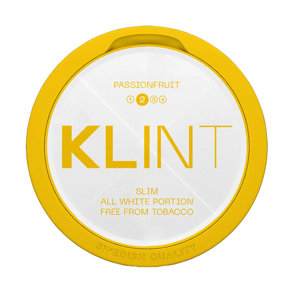 klint-passionfruit-5.6mg-nicotine-pouches-online-snusljus