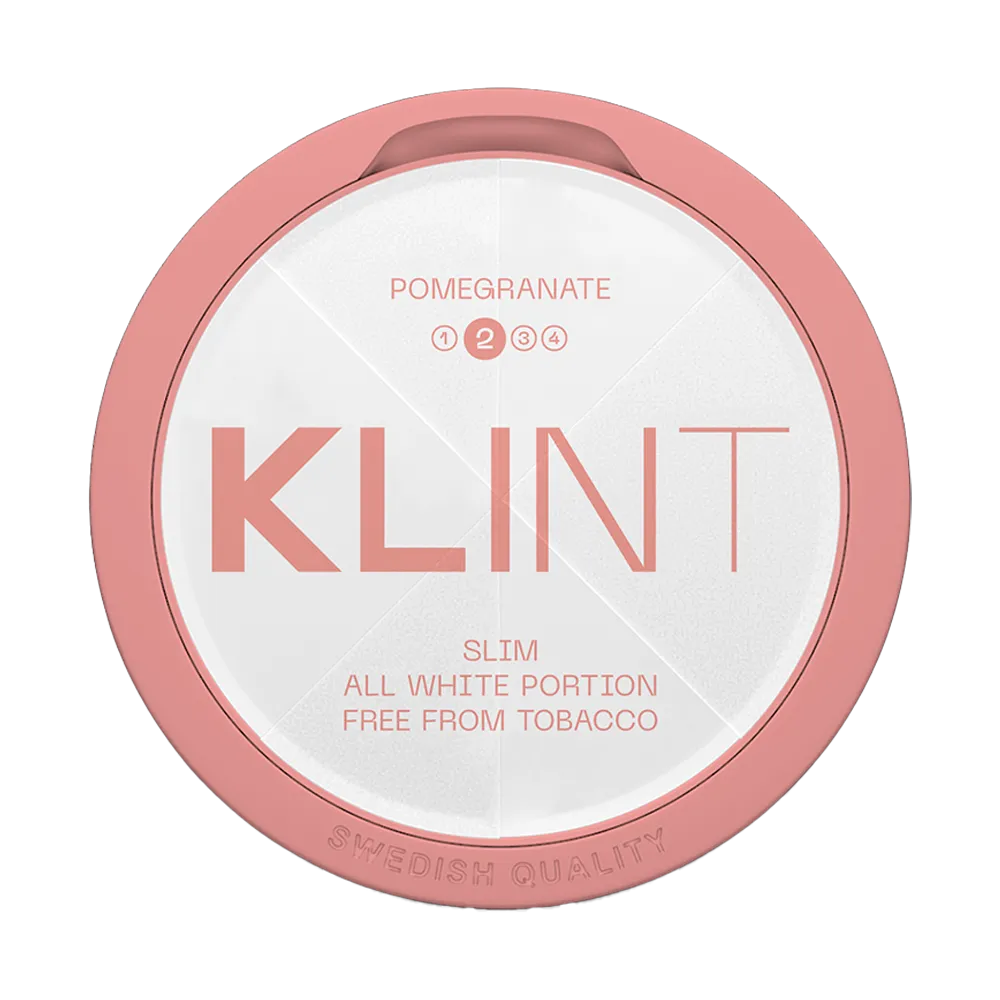 klint-pomegranate-5.6mg-nicotine-pouches-online-snusljus