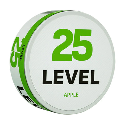 level-apple-25mg-nicotine-pouches-online-snusljus