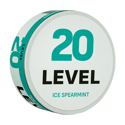 level-ice-spearmint-20mg-nicotine-pouches-online-snusljus