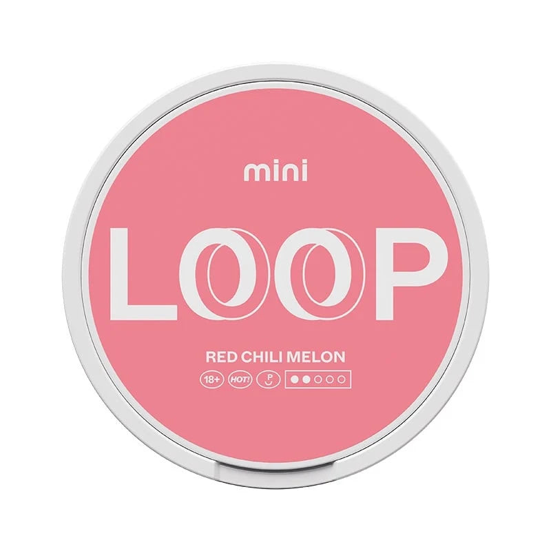 Nicotinezakjes LOOP Rood Chili Meloen Mini